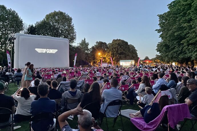 Cinéma en plein air